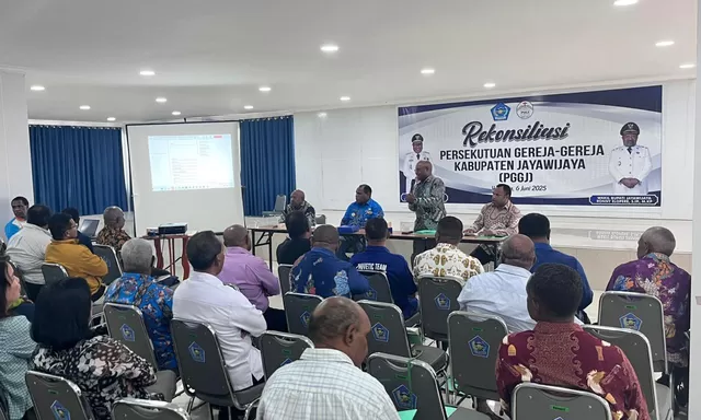 Ini Tujuan Pemkab Jayawijaya Kumpulkan Pimpinan 17 Denominasi Gereja