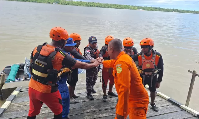 SAR Timika Cari Warga Asmat yang Jatuh dan Hanyut saat Berlayar Mencari Kepiting