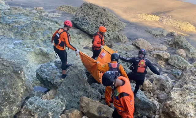 Tim SAR Gabungan Temukan Korban Tenggelam di Pantai Pangi Blitar Setelah Enam Hari Pencarian
