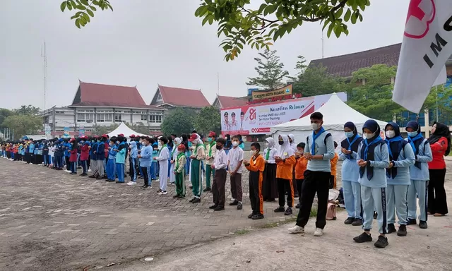 PMI Padang Uji Kemampuan Relawan Muda, Peserta Berasal dari SD hingga Perguruan Tinggi