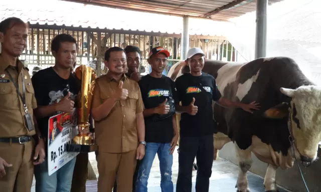 Bupati Dony Apresiasi Peternak Sumedang yang Juara Kontes Sapi Nasional