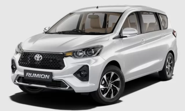 Toyota Luncurkan Rumion Terbaru di India, Tambah 6 Airbags untuk Semua Varian