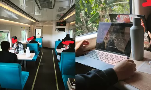 Viral Penumpang Kereta Keluhkan Restorasi ‘Berubah’ jadi Working Space
