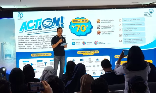 Asuransi Astra Ajak Mahasiswa Jadi Agen Perubahan Literasi Keuangan, Siapkan Hadiah Rp70 Juta