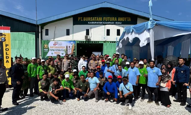Kapolri Tinjau Inovasi Pupuk Batu Bara Karya Anak Bangsa