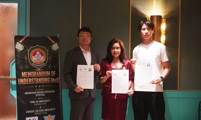 Pertina Gandeng 2 Tim Tinju Universitas Ternama di Asia 