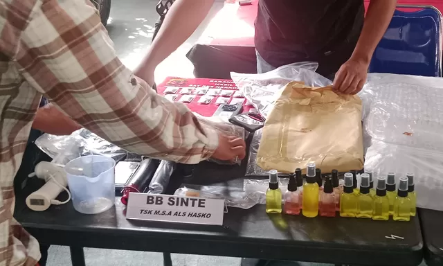 Home Industry Tembakau Sinte di Sumedang Diamankan Polisi, Pelaku Asal Jatinunggal Belajar Racik Secara Mandiri