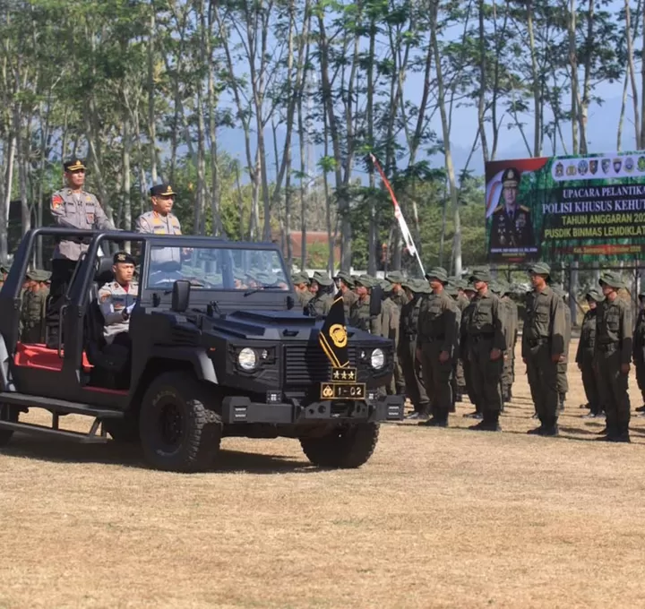 Tindak lanjuti arahan Presiden, Polri siapkan 70 ribu Polisi Khusus Kehutanan