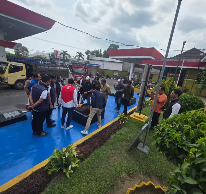 Polres Blitar Bersama Instansi Terkait Pantau Distribusi BBM, Situasi Tetap Kondusif