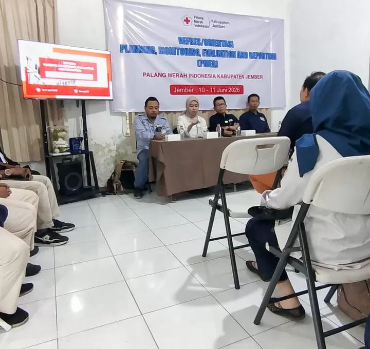 PMI Jember Perkuat Tata Kelola Organisasi Lewat Orientasi PMER, Seluruh Pengurus dan Relawan Ikut Dibekali Materi