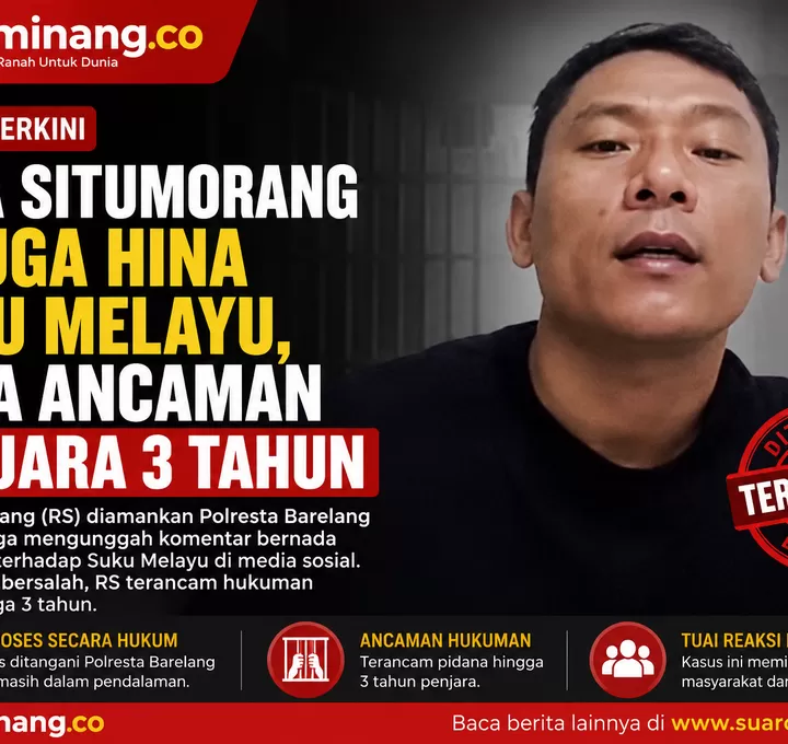 Raja Situmorang Ditahan, Terancam 3 Tahun Penjara atas Dugaan Penghinaan terhadap Suku Melayu