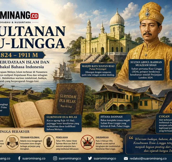 Kesultanan Riau-Lingga, Pusat Peradaban Melayu yang Mengukir Sejarah Nusantara