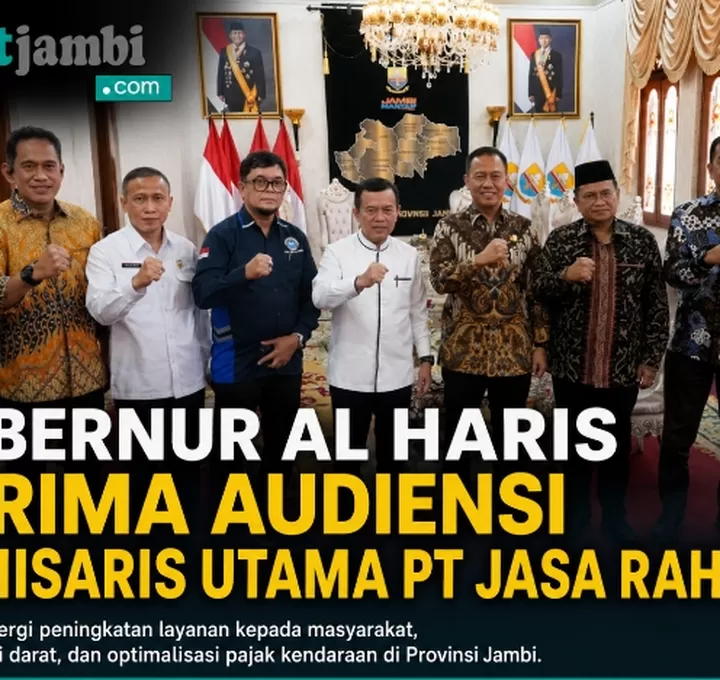 Gubernur Al Haris Gandeng Jasa Raharja, Perkuat Sinergi Tingkatkan Keselamatan Transportasi dan Kepatuhan Pajak Kendaraan