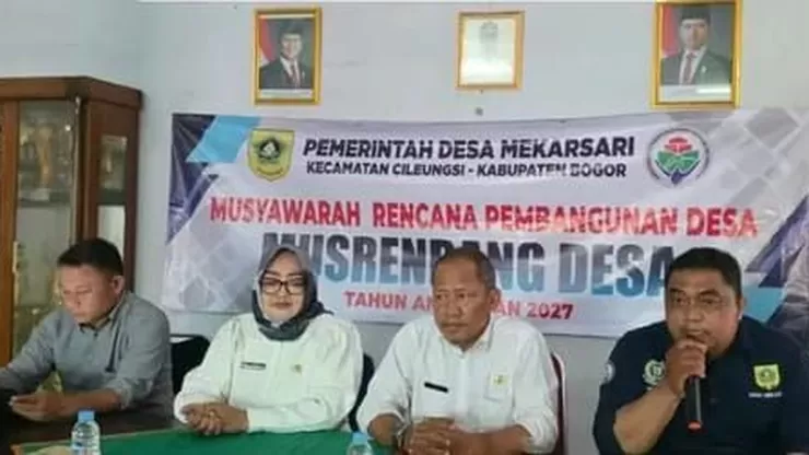 Desa Mekarsari Bahas Prioritas Pembangunan 2027 Lewat Musrenbangdes