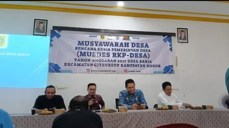 Musdes Sanja Digelar, Kecamatan Tekankan Perencanaan Pembangunan Sesuai Prioritas