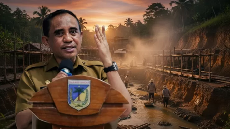 Jurus Gubernur Anwar Soal Tambang Emas di Parigi Moutong: Legalkan Dulu, Atur Kemudian