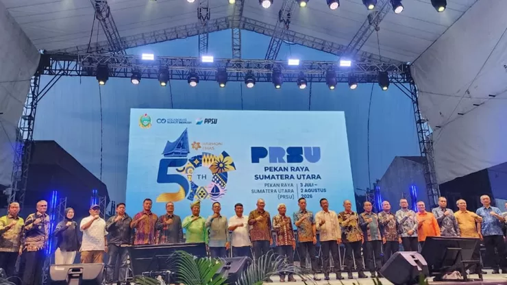 Wakil Bupati Tapanuli Tengah Hadiri Penutupan PRSU 2026 : Dukung Pemulihan Ekonomi Dan Promosi Potensi Daerah