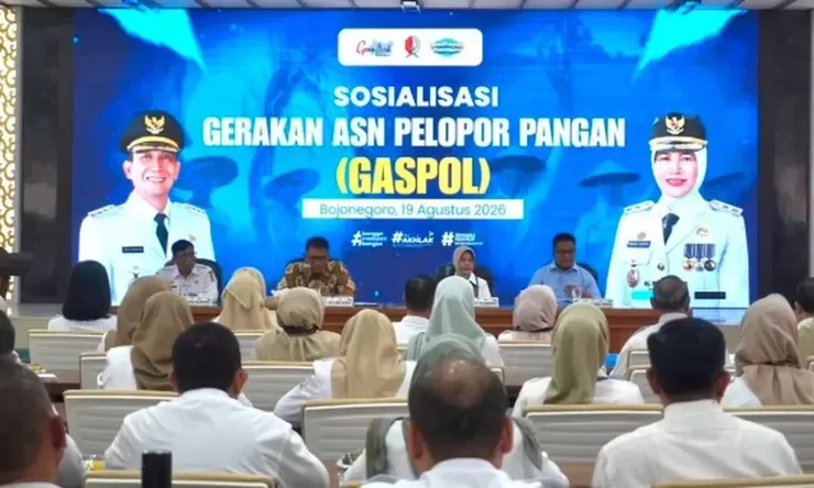 Beras lokal Rajekwesi tandai peluncurkan Gerakan ASN Peduli Pangan Pemkab Bojonegoro 