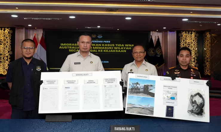 Imigrasi Limpahkan Proses Hukum Warga Australia Langgar Izin Masuk  ke Kejagung 