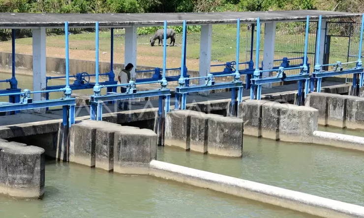 Penurunan debet air sungai mulai berdampak suplai air bersih di Aceh Besar