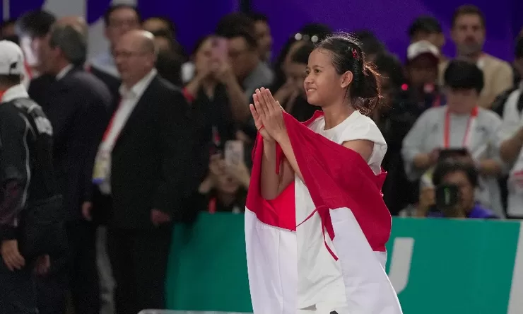 Atlet Teqball Indonesia  sabet medali perak pertama di Asian Games 2026 Jepang