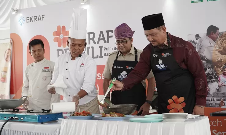 Menteri ekraf perkuat ekonomi kreatif pascabencana di Aceh Tamiang