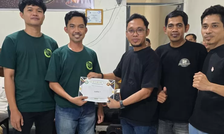 Turnamen GDI- 77 Dinilai Terbaik, Gardu Teras Hijau Borong Juara