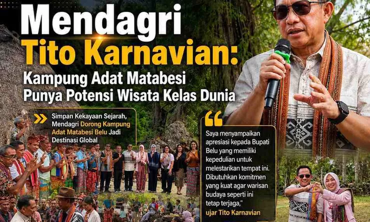 Mendagri Kagumi Kampung Adat Matabesi di Belu: Layak Dikenal Dunia