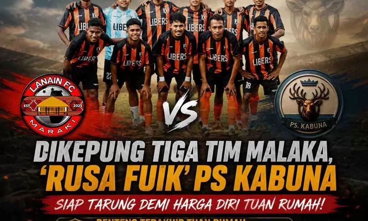 Dikepung Tiga Tim Malaka, 'Rusa Fuik' PS Kabuna Siap Tarung Demi Harga Diri Tuan Rumah!