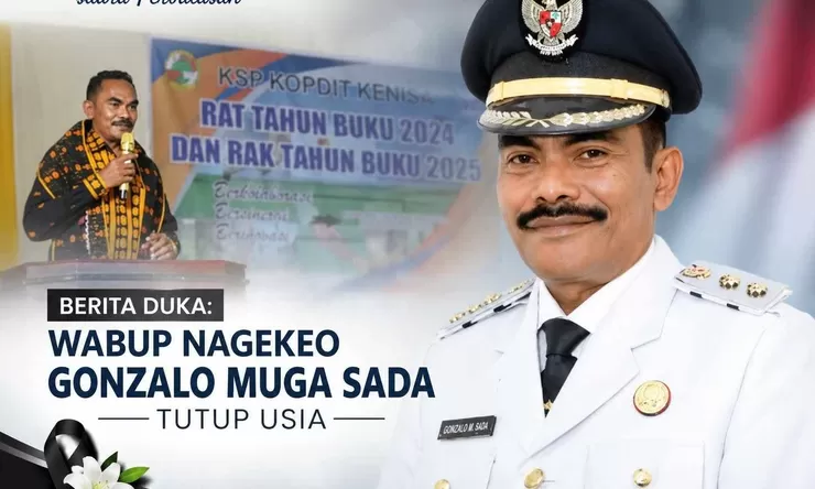 BREAKING NEWS: Nagekeo Berduka, Wakil Bupati Gonzalo Muga Sada Tutup Usia di RSUD Aeramo