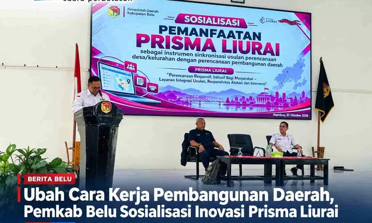 Bukan Sekadar Aplikasi, Prisma Liurai Jadi Era Baru Tata Kelola Pembangunan Belu