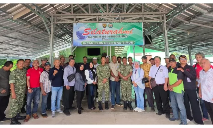 Ngopi Bareng Dandim, Isu Jembatan Rusak di Belitung Timur dapat Sorotan Tajam