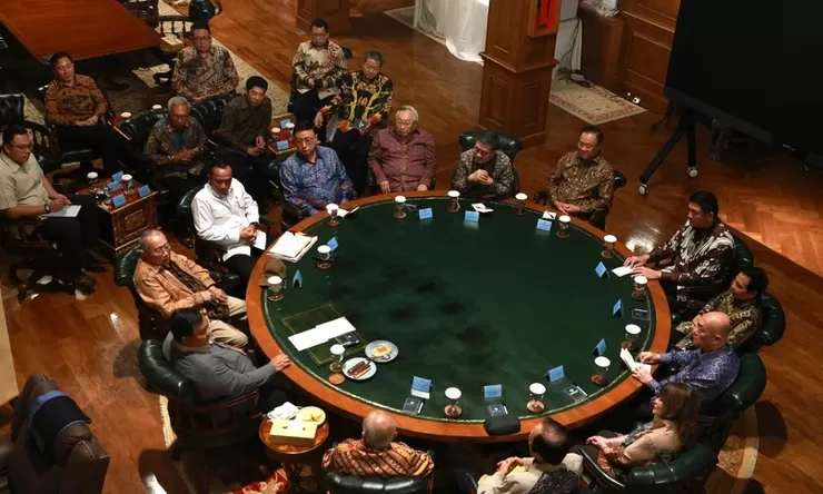 Temui APINDO di Hambalang, Prabowo Dorong Industri Serap Tenaga Kerja dan Perkuat UMKM