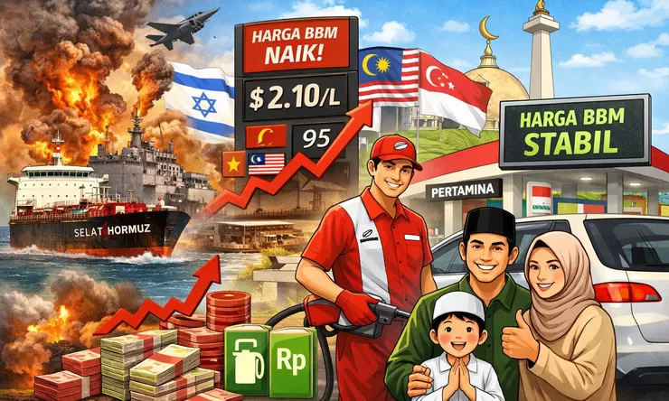 Harga BBM di Negara Lain Meroket Tapi di RI Masih Stabil, Warganet Apresiasi Pemerintah