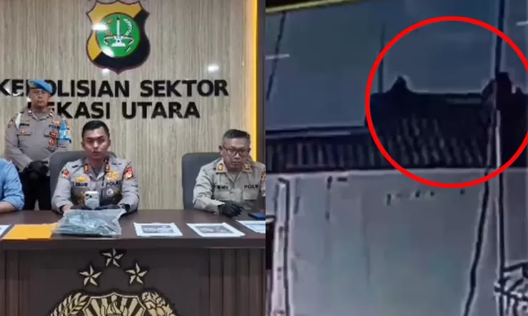 Terekam CCTV dan Viral di Medsos, Polsek Bekasi Utara Ungkap Kasus 3 ABG Pencuri Kabel Penangkal Petir