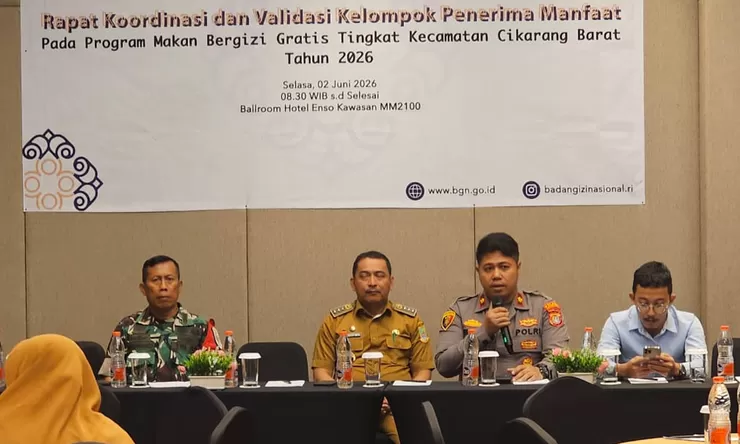75 Ribu Siswa di Cikarang Barat Jadi Sasaran MBG, Pastikan Distribusi Tepat Sasaran dan Berkualitas