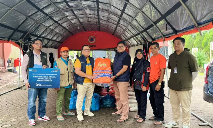 Sinergi Bank Mandiri Salurkan Bantuan Tanggap Darurat untuk Korban Bencana di Sumatera