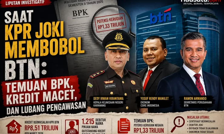 Saat KPR Joki Membobol BTN: Temuan BPK, Kredit Macet, dan Lubang Pengawasan