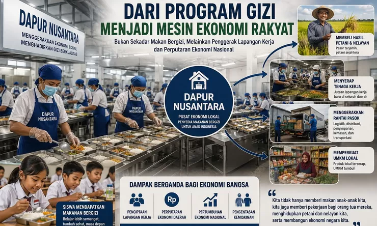 Saatnya Rebranding BGN dan SPPG: Dari Program Gizi Menjadi Mesin Ekonomi Rakyat