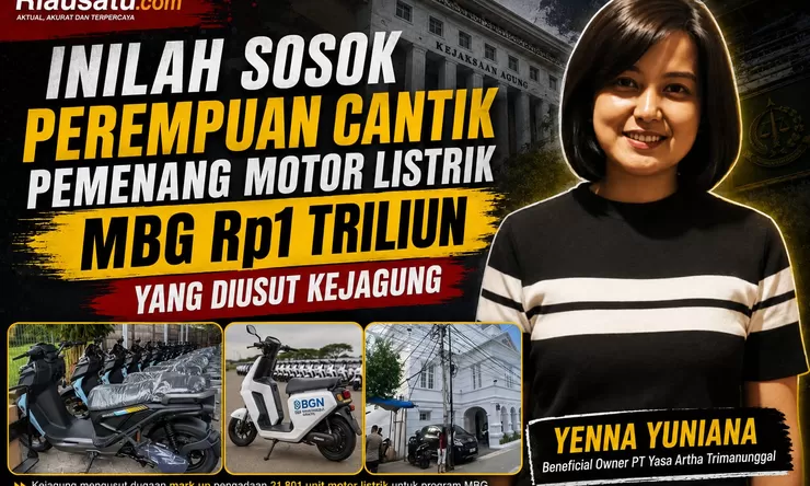 Inilah Sosok Perempuan Cantik Pemenang Motor Listrik MBG Rp1 Triliun yang Diusut Kejagung