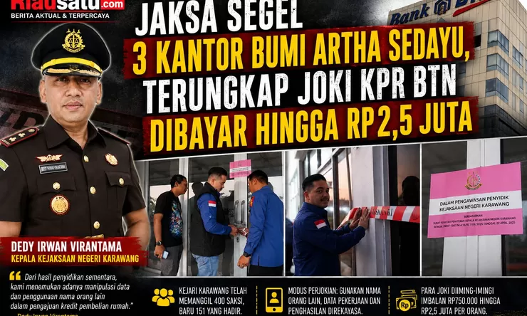 Jaksa Segel 3 Kantor Bumi Artha Sedayu, Terungkap Joki KPR BTN Dibayar Hingga Rp2,5 Juta