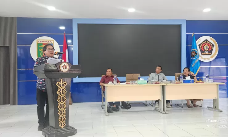 PWI Pusat Tinjau Kesiapan Lampung Tuan Rumah HPN dan Porwanas 2027