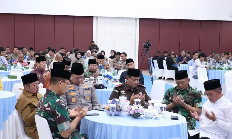 Sambut Hari Bhayangkara Ke-80, Polda Riau Gelar Doa Bersama Lintas Agama