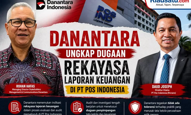 Danantara Ungkap Dugaan Rekayasa Laporan Keuangan di PT Pos Indonesia