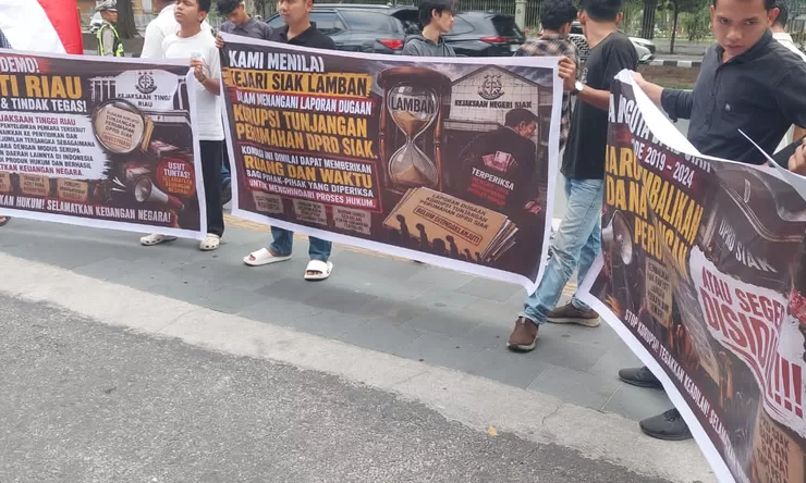 Pengusutan Korupsi Tunjangan Perumahan DPRD Siak Lamban, LSM Curigai ini..