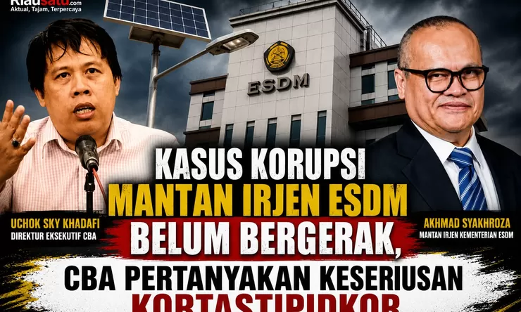 Kasus Korupsi Mantan Irjen ESDM Belum Bergerak, CBA Pertanyakan Keseriusan Kortastipidkor