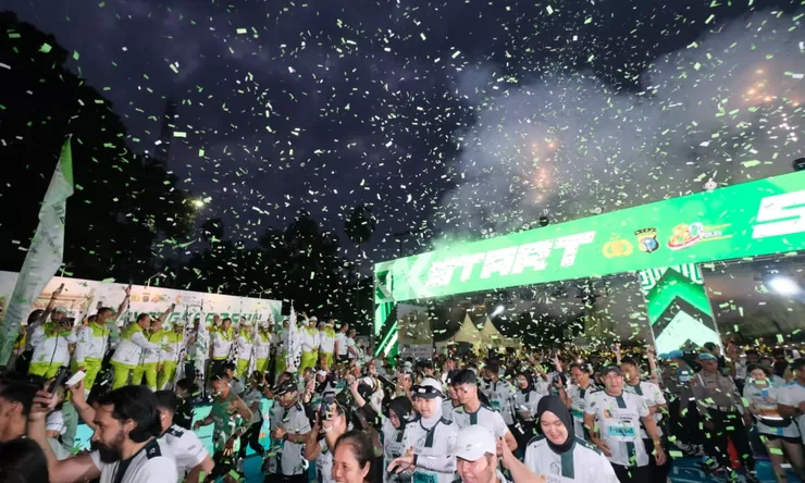 Riau Bhayangkara Run 2026 Sukses, Kapolda: Momen Gerakkan Ekonomi dan Perkuat Sport Tourism di Riau