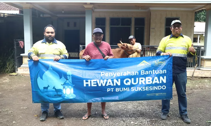 72 Hewan Kurban dari PT Bumi Suksesindo Disalurkan ke Masjid dan Musala di Pesanggaran Banyuwangi