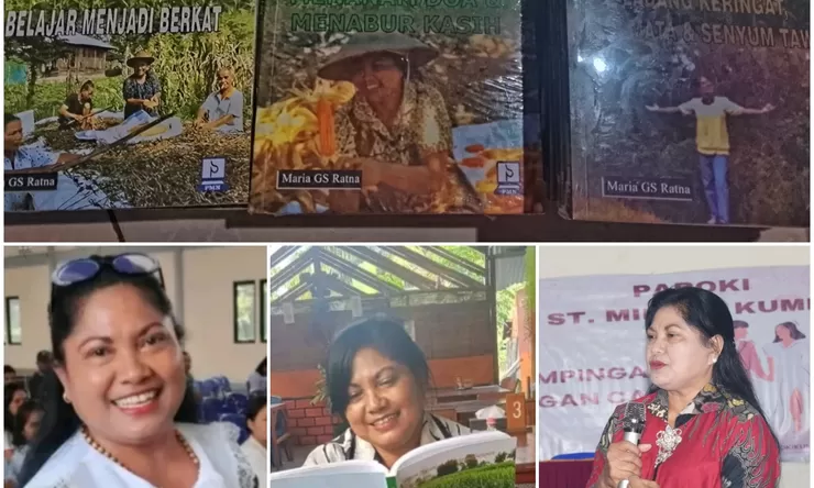 Dari Dapur ke Literasi: Buku Karya Maria G.S Ratna "Merawat Ladang Kehidupan" Tuai Apresiasi Tiga Tokoh Penting   