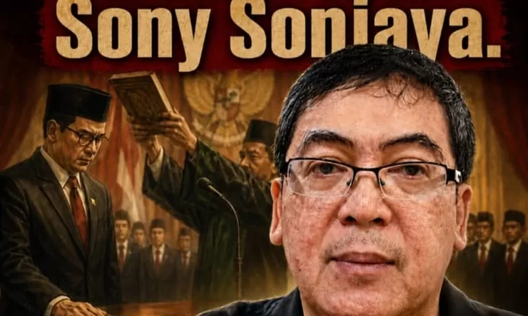 Membaca Sumpah "Demi Allah" Sony Sonjaya